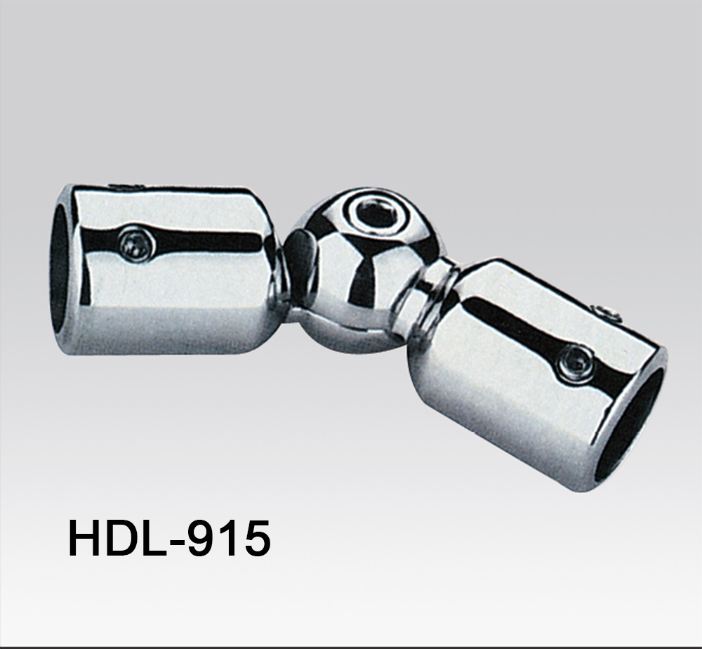 Соединитель для душевой штанги труба-труба  hdl-915